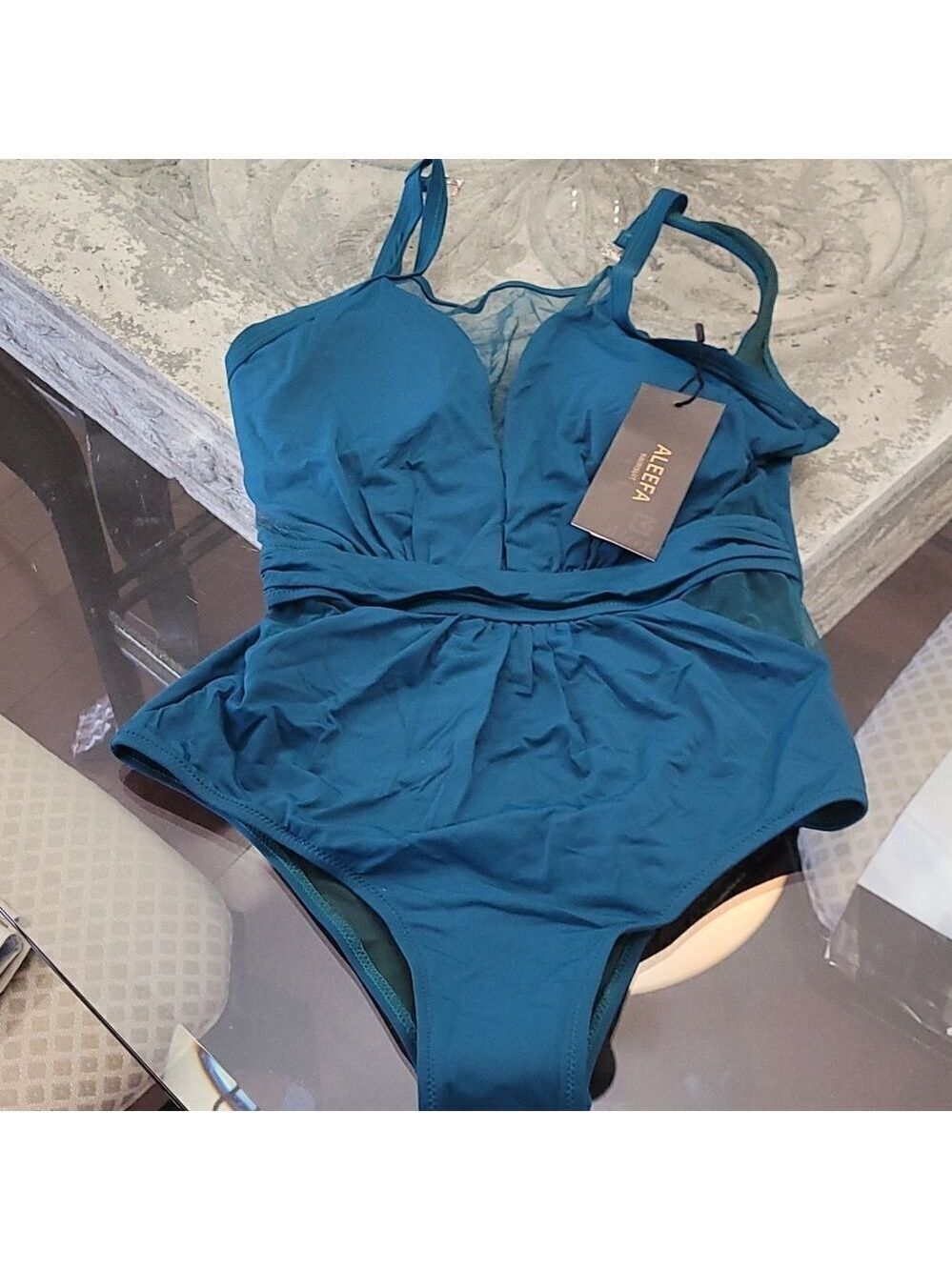 aleefa tummy control new Swimsuit Size Small